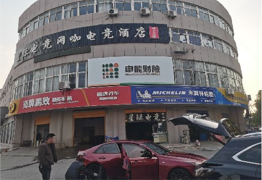 苍溪铝塑板门头
